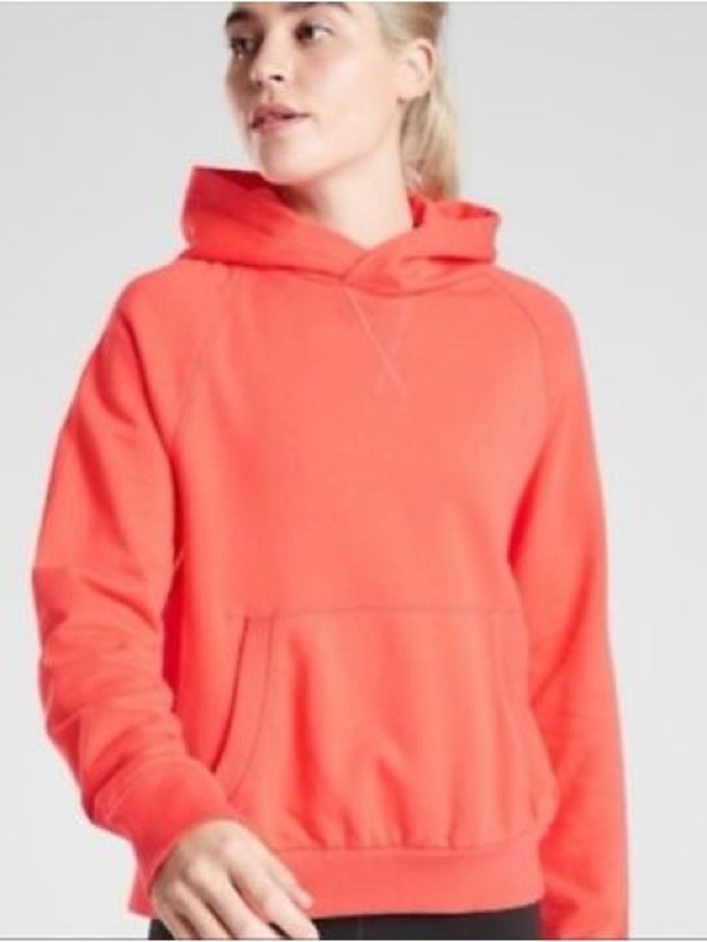 Athleta Coral Split-Back Hoodie Jacket
